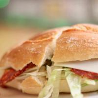 Chorizo Espanol Sandwich · 