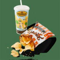 Chips + Drink · Make it a Meal Deal! Choose any chips and a drink.