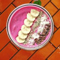 Murray Hill Acai Bowl · (Dairy Free) Wattle acai blend topped with hemp granola, banana, and honey. Our acai is blen...