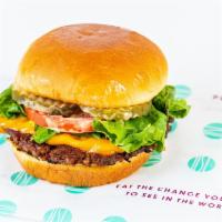 Plnt Cheeseburger · Beyond Meat Patty, Caramelized Onion, Pickles, NewFields American Cheese, Green Leaf Lettuce...