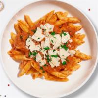 Walking Down The Penne Lane Pasta · Creamy tomato and white sauce blend cooked with penne.