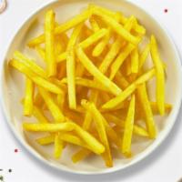 Fry And Fry Until You Succeed · Idaho potato fries cooked until golden brown & garnished with salt