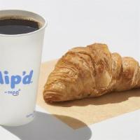 Croissant & Coffee Combo · Your choice of croissant and regular sized coffee.