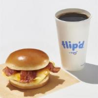 Egg Sammie & Coffee Combo · Your choice of Classic Egg Sammie and a regular sized coffee.