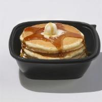 The Flip'D Original · 4 world famous buttermilk pancakes with whipped real butter.