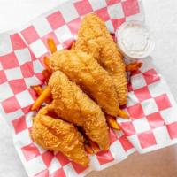 Fried Catfish Basket (4) · 