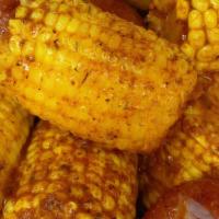 Corns (3) · Boil corn with special seafood seasoning