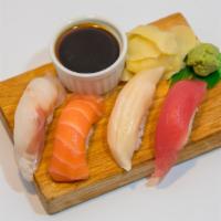 Sushi Appetizer · Five pcs assorted sushi.