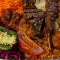 Lamb Shish & Chicken Adana · 