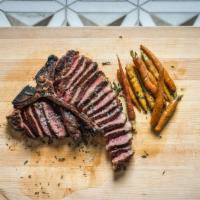 Porter House · USDA prime and carved for two.