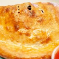 Cheese Calzone · Stuffed with ricotta cheese and mozzarella cheese.