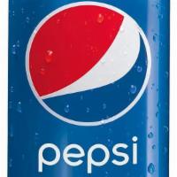 Can Soda · Pepsi. Diet Pepsi, Sprite, Orange Soda, Ginger Ale, or Seltzer