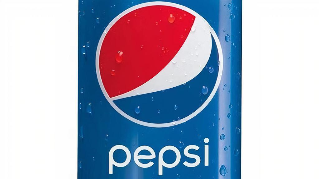 Can Soda · Pepsi. Diet Pepsi, Sprite, Orange Soda, Ginger Ale, or Seltzer