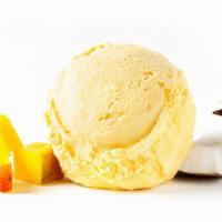 Vegan Mango · Our delicious vegan mango ice cream is made with pure mango pulp!
 Made with the finest Alph...
