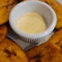 Sweet Plantain · fried ripe plantain, lime crema