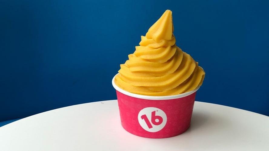So Fresh Mango Sorbet · Our signature mango sorbet flavored with fresh mangoes from India