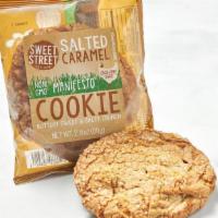 Grab N Go Salted Caramel Cookie · All natural toffee and milky white chocolate chunks, alongside crisp pretzels bites and sea ...