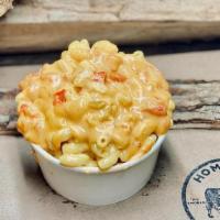 Mac & Cheese · w/TEXAS STYLE QUESO. CONTAINS EGG + DAIRY