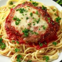 Parmigiana, Francese Or Marsala · With side of pasta and tomato sauce.