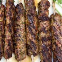 Kafta By The Pound · ground beef and lamb with chopped parsely and onions and spices