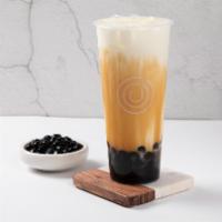Brown Sugar Boba Latte · Lactose free whole milk (default) sweetened with brown sugar ONLY.
MINIMAL sugar level is 30...