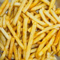 French Fries · Golden brown French cut Fries! That's Delicious!