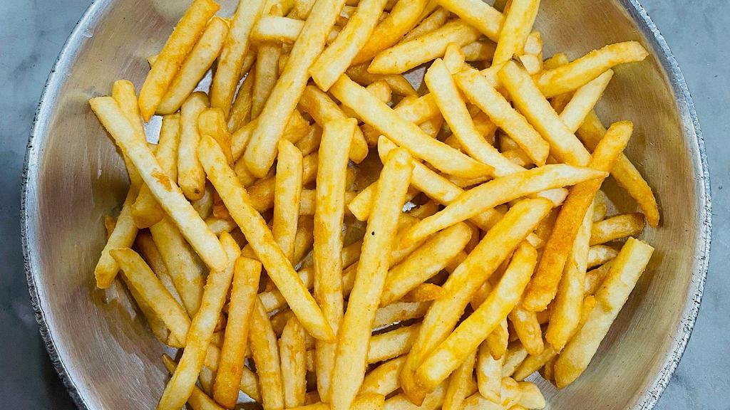 French Fries · Golden brown French cut Fries! That's Delicious!