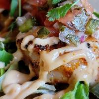 Shrimp Taco · cajun shrimp, lettuce, spicy mayo, pico de gallo