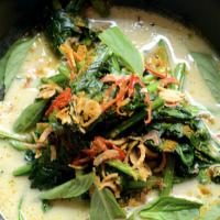 Thai Creamed Spinach* · coconut milk, curry, thai chili