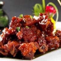 Fried Spare Ribs Tips · 