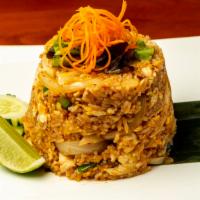 Basil Fried Rice · Double spicy. Egg, onion, bell peppers, and basil.
