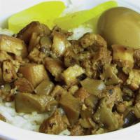 Minced Pork On Rice / 香菇滷肉飯 · 