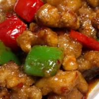 Spicy Diced Chicken 辣子雞丁 · Spicy.