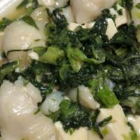 Snow Cabbage, Slice Fish And Tofu / 雪菜魚片豆腐 · 