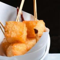 Extra Crispy Rice Cubes · 6 pcs of crispy rice skewer (for crispy rice spicy tuna or avocado).