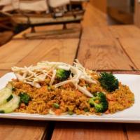 Vegetable Fried Rice · Fried Rice, Stir Fried With Fresh Mixed Vegetables