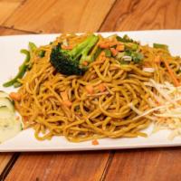 Vegetable Chow Mein · Fine Noodles, Stir Fried With Fresh Mixed Vegetables