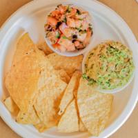 Guacamole · Served with housemade chips.