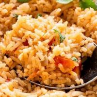 Side Of Yellow Mexican Rice (Gf) · Gluten free. Soy free.