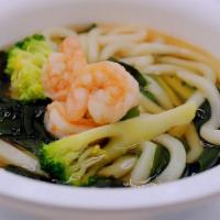Udon Noodle Soup · Choice of Chicken, Beef or Shrimp.