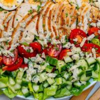 Grilled Chicken Salad · (Veggies & Grilled Chicken)