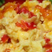 Eggs And Cheese With Veggies · 