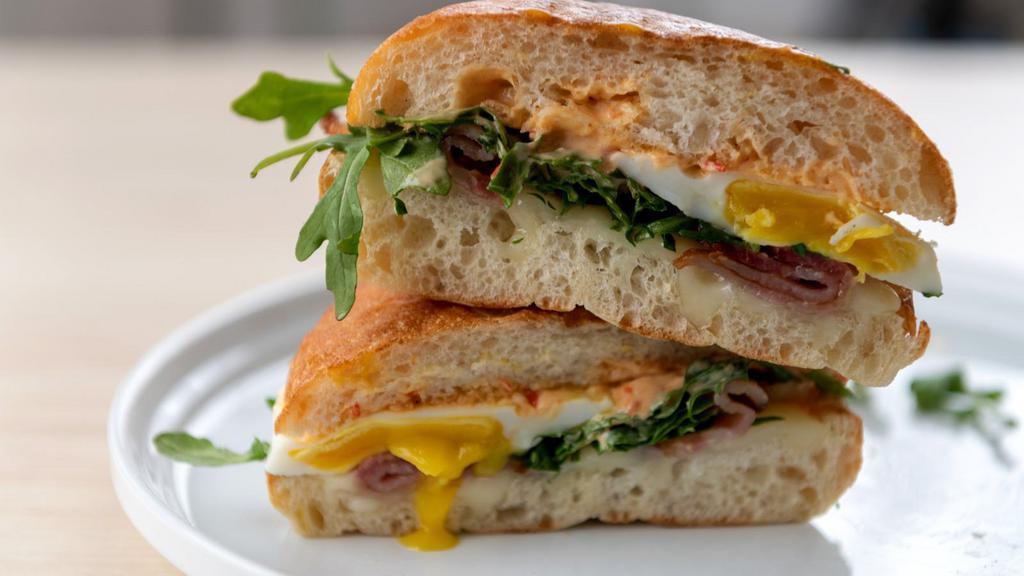 Egg Sandwich · Fresh eggs stuffed in between your choice of bagel.