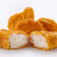 Buffalo Chicken Nuggets · Breaded chicken nuggets smoothered in our house made buffalo sauce.