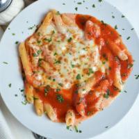 Baked Ziti · Served with bread.