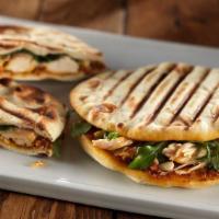 Chicken Panini · Freshly Grilled Chicken on a Panini Wrap.