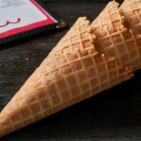Waffle Cone · Enjoy your favorite gelato in a waffle cone.