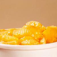 Macaroni & Cheese · 7 cheese blend homemade mac and cheese.
