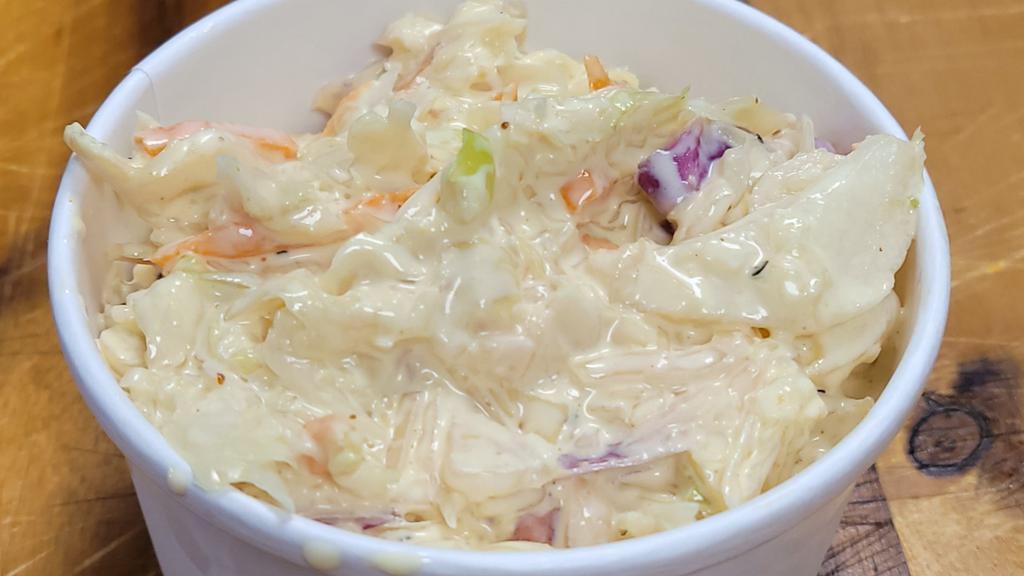 Homestyle Coleslaw · Made fresh daily.