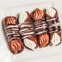Cannolis (4 Pack) · Two chocolate, two vanilla.